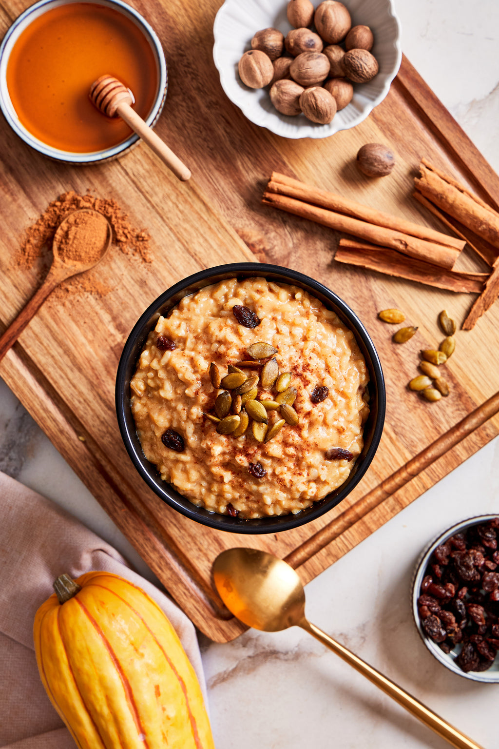 9x PUMPKIN SPICE RICE PUDDING 🌱