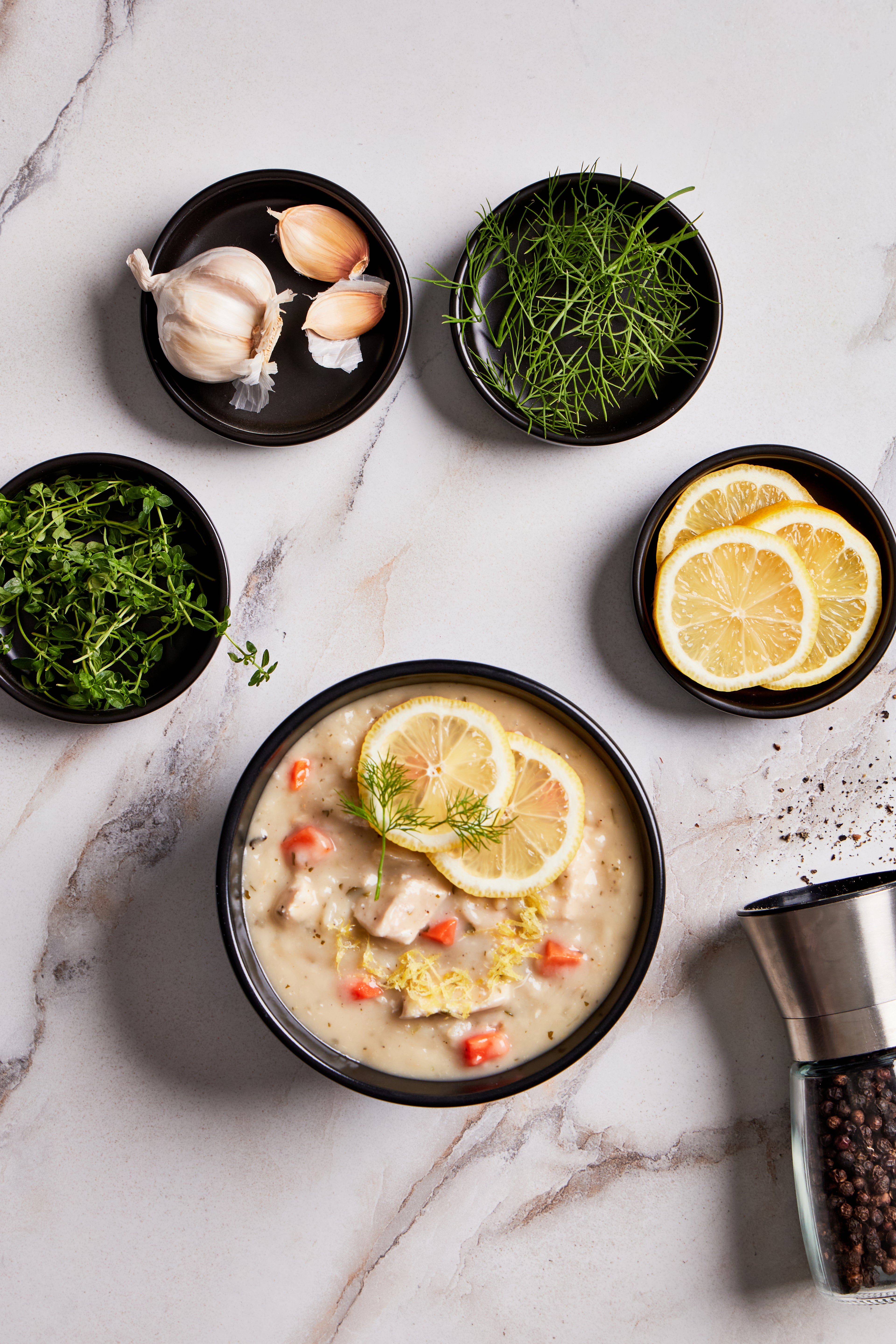 9x LEMON CHICKEN SOUP 🐓