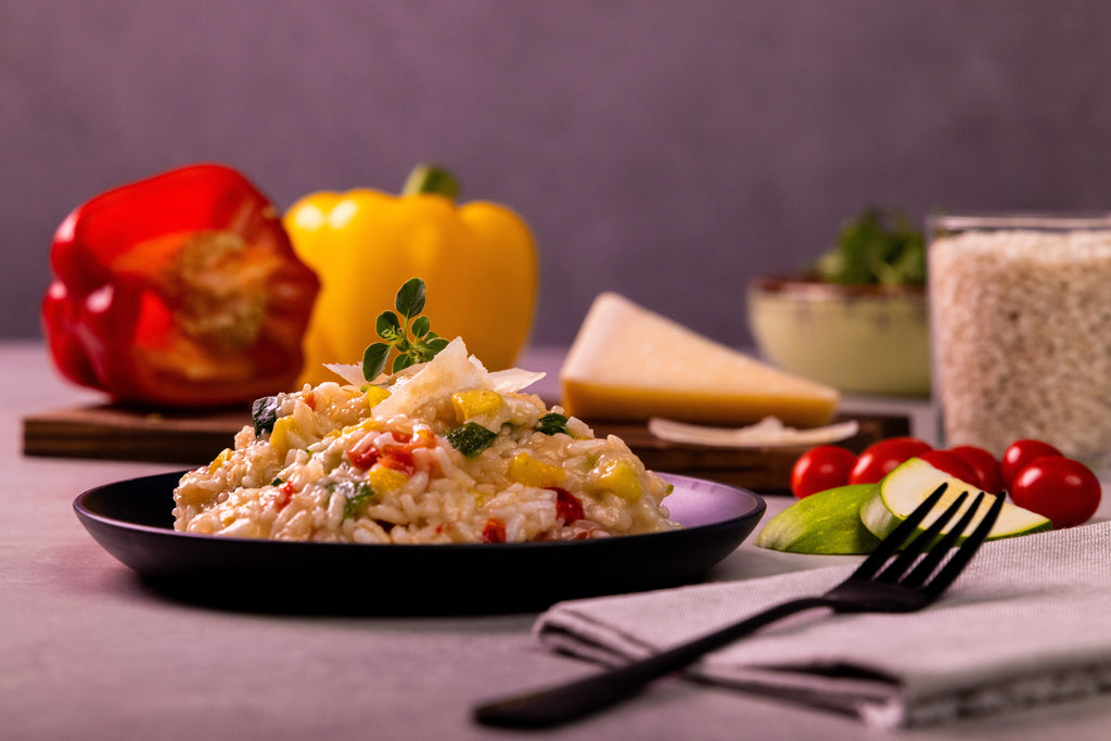 9 x WHITE WINE VEGGIE RISOTTO 🌱