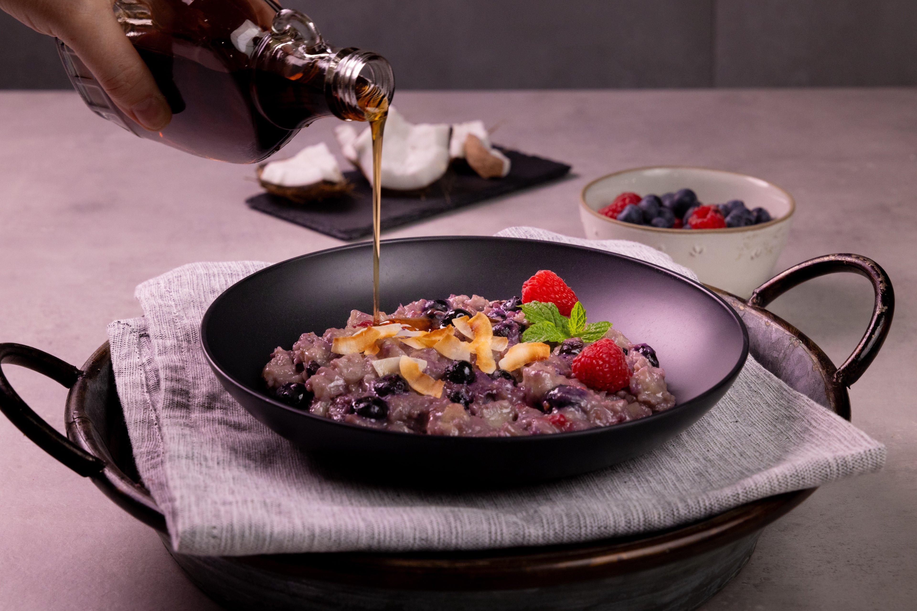 9 x BERRY OVERNIGHT OATMEAL 🌿