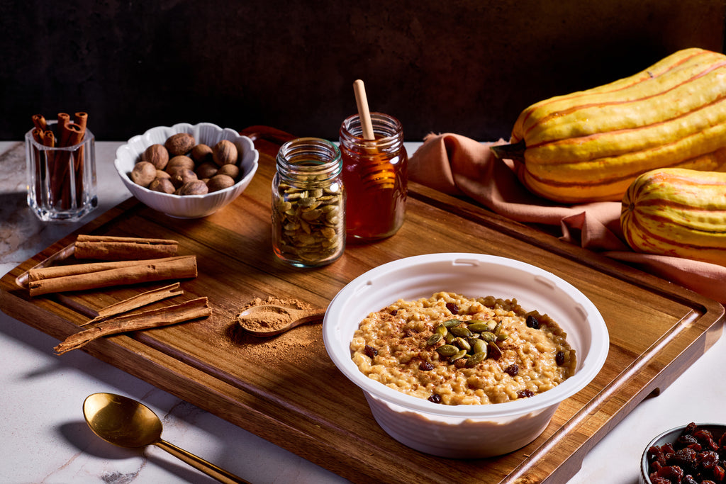 9x PUMPKIN SPICE RICE PUDDING 🌱