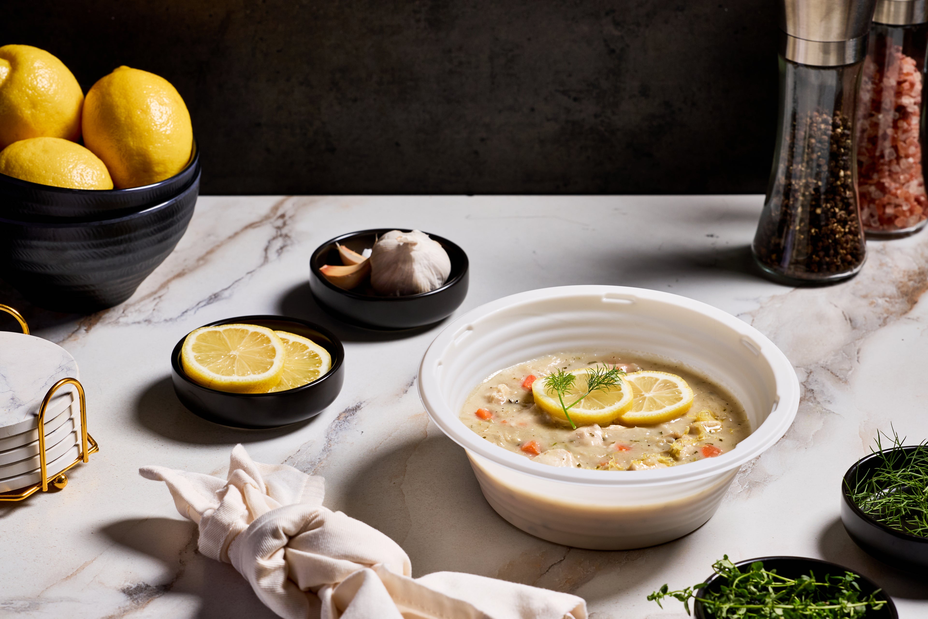 9x LEMON CHICKEN SOUP 🐓