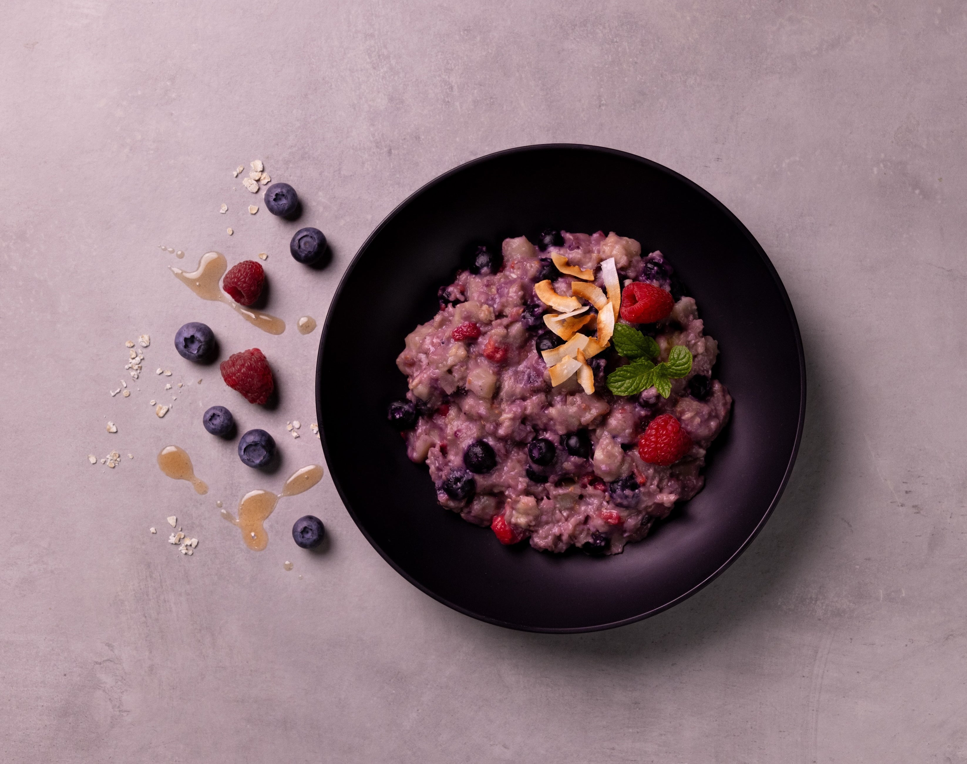 9 x BERRY OVERNIGHT OATMEAL 🌿