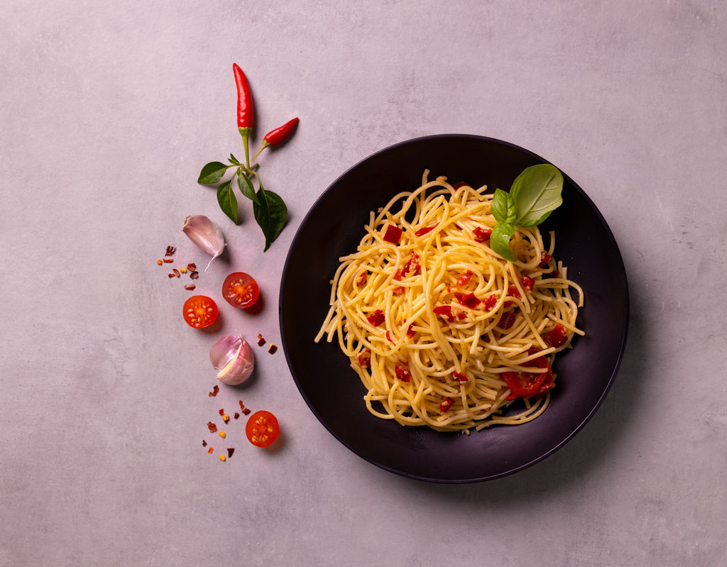 9 X SPAGHETTI AGLIO & OLIO  🌱