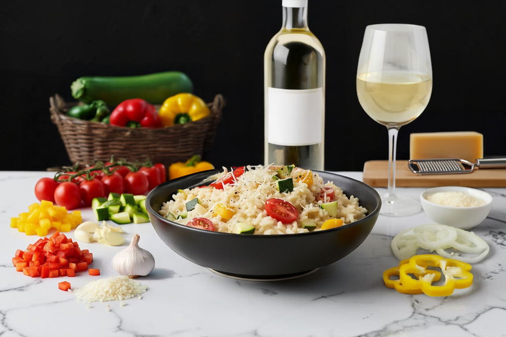 9x WHITE WINE VEGGIE RISOTTO 🌱