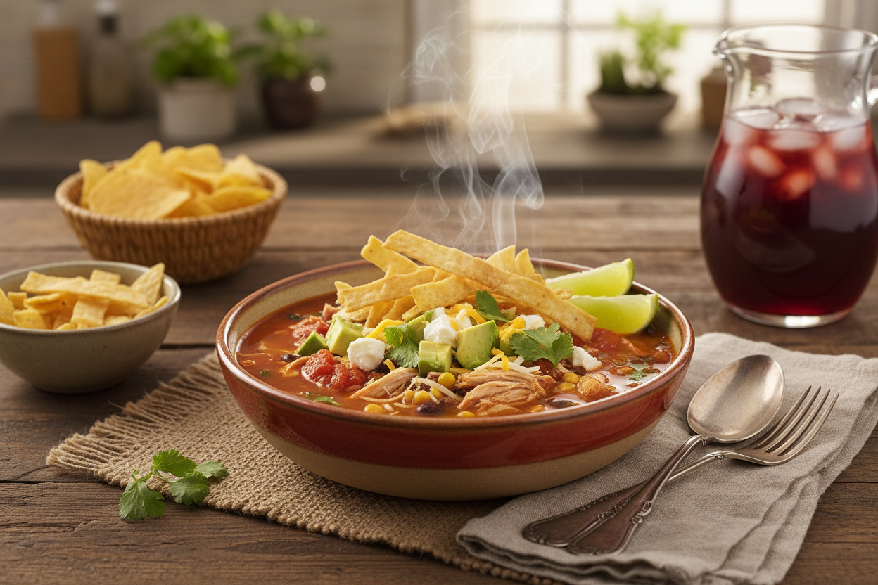 9x CHICKEN TORTILLA SOUP 🐓