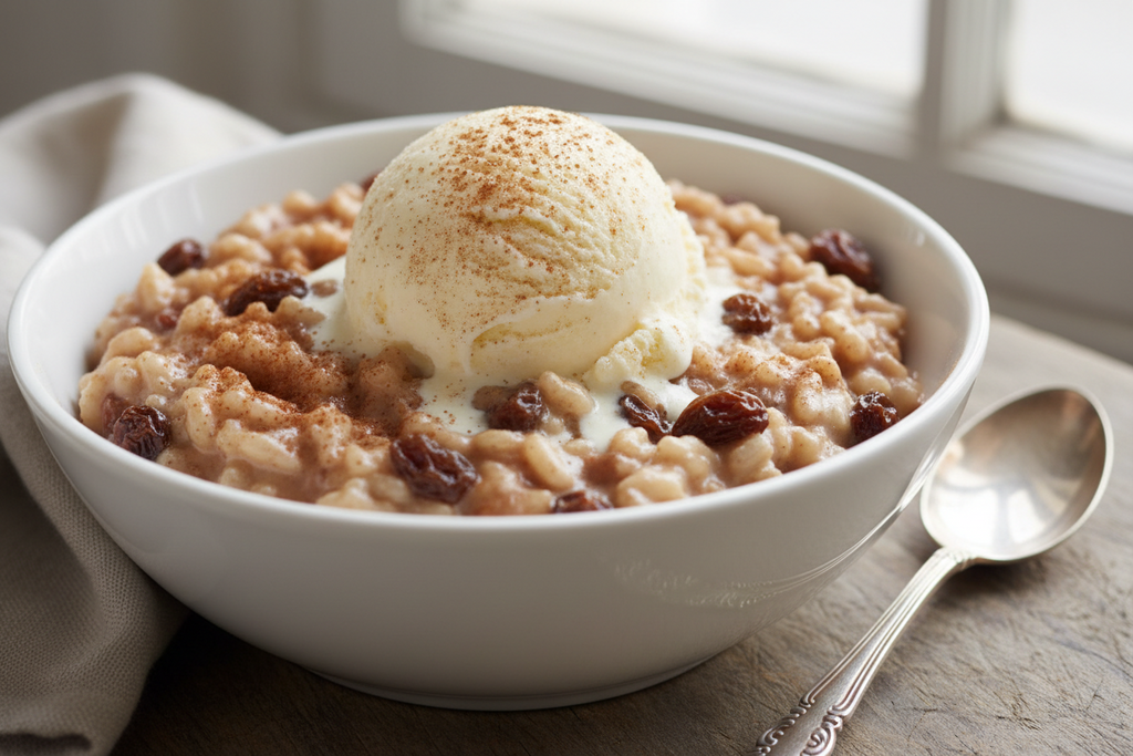 9x CINNAMON RAISIN RICE PUDDING 🌱