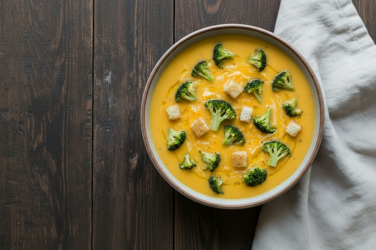 9x BROCCOLI CHEDDAR SOUP 🌱