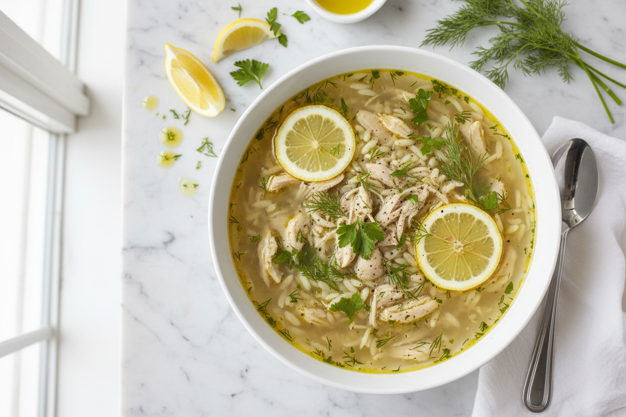 9x LEMON CHICKEN SOUP 🐓